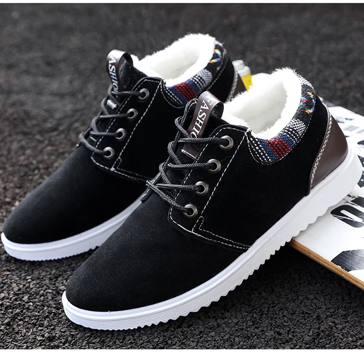 

Brand Men Snow Shoes Cheap casual shoes Hard-Wearing New Warm Winter Shoes Fashion Men Casual Shoes S14240-S14244 C1