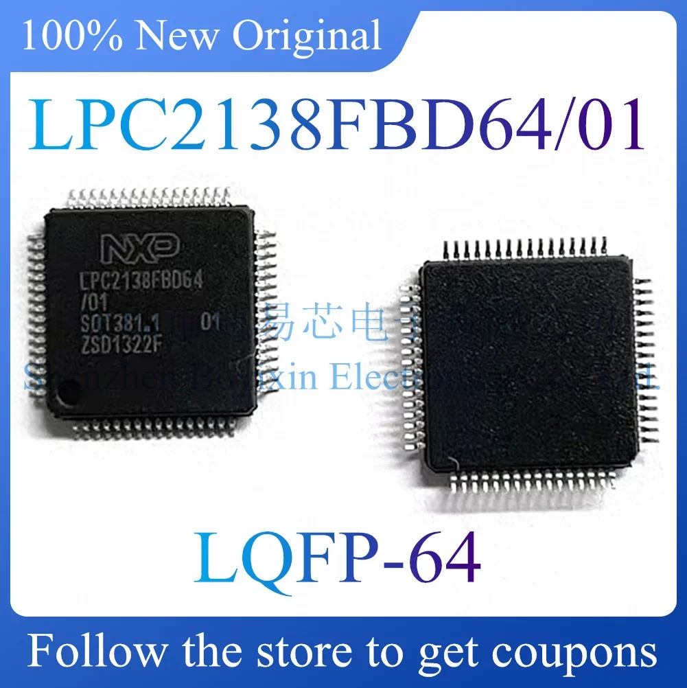 НОВЫЙ LPC2138FBD64/01 Оригинальный пакет продуктов LQFP-64