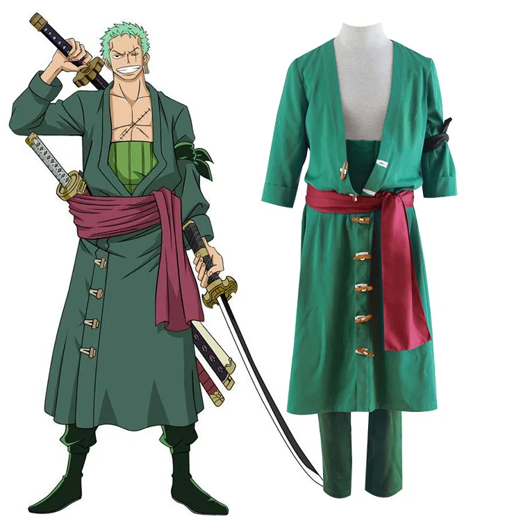 

Костюм для косплея ророноа Зоро из аниме One Piece