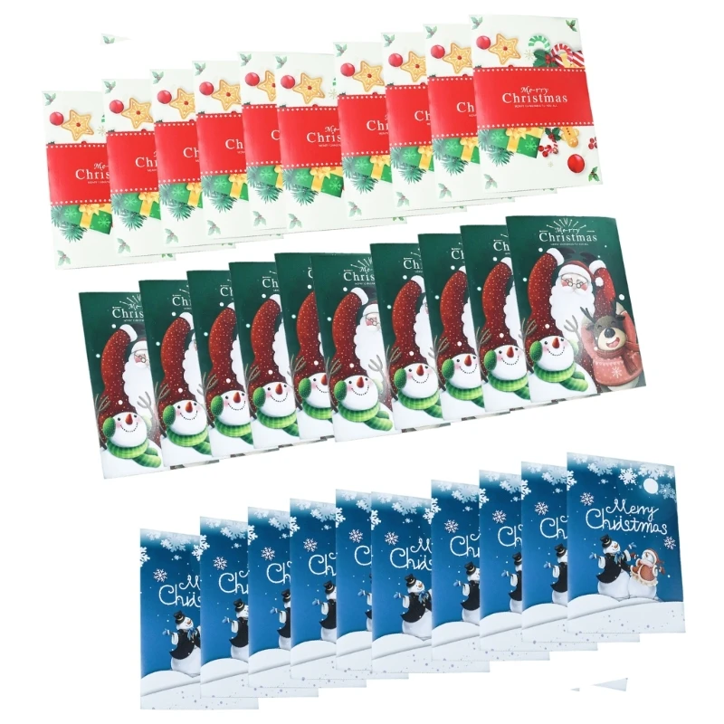 Новый набор рождественских поздравительных открыток к 2024 году с тематическим