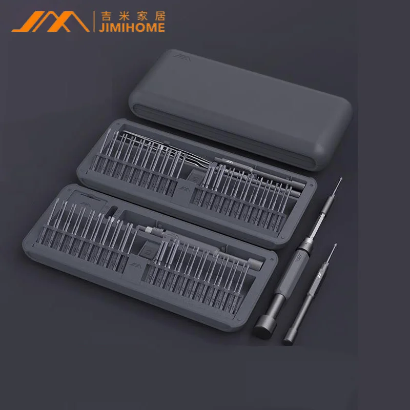 

Xiaomi JIMI JM-GNT80 80 In 1 Precision Screwdrivers S2 Alloy Steel Bits Multi-used Repair Screw Driver With 2 Rods Household DIY