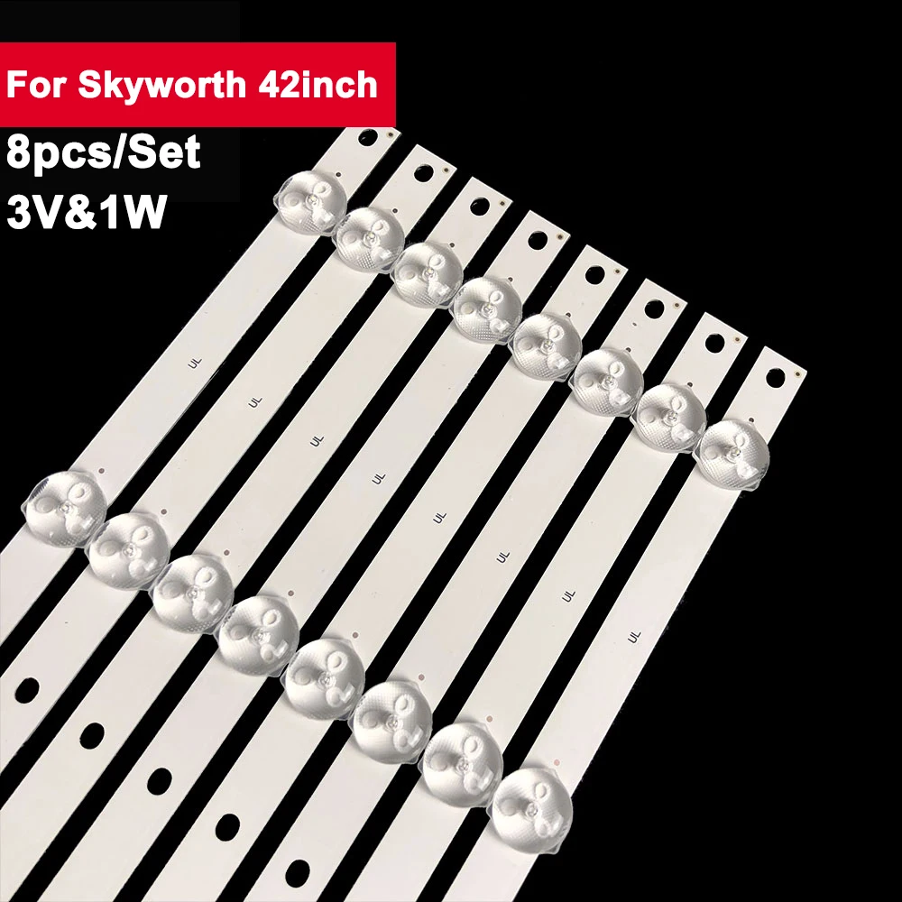 

3V 1W LED TV Backlight For Philips 42inch 4708-K420WD-A3213K01 Light Strip TV LED Bar Backlight Strips 42PUF6058/T3 43PUF6056/T3