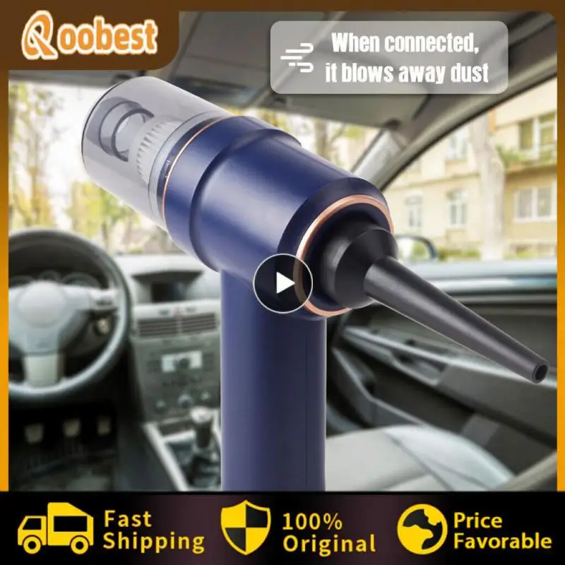 

Cordless Rechargeable Vehicle Vacuum Cleaner Multinational Practical Dry And Wet High-power Hair Extractor Portable Durable