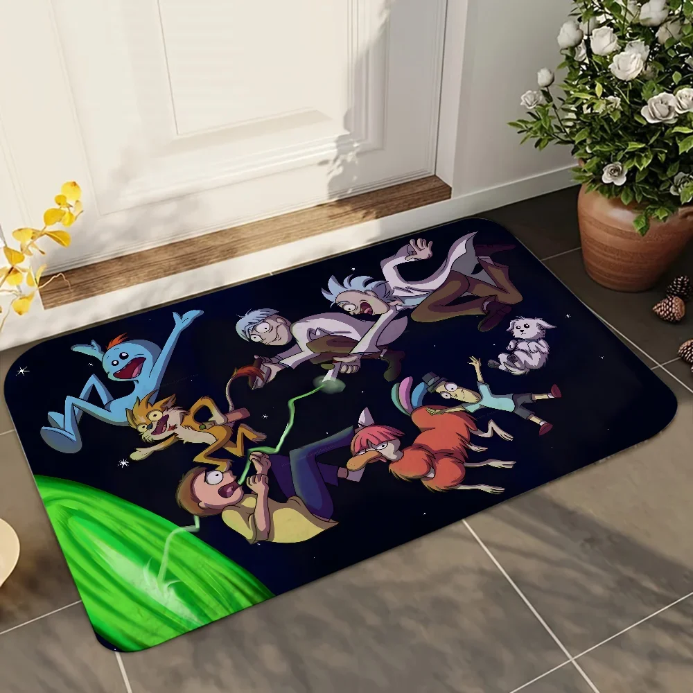 1 шт. коврик для пола в стиле аниме R RICK AND M MORTY