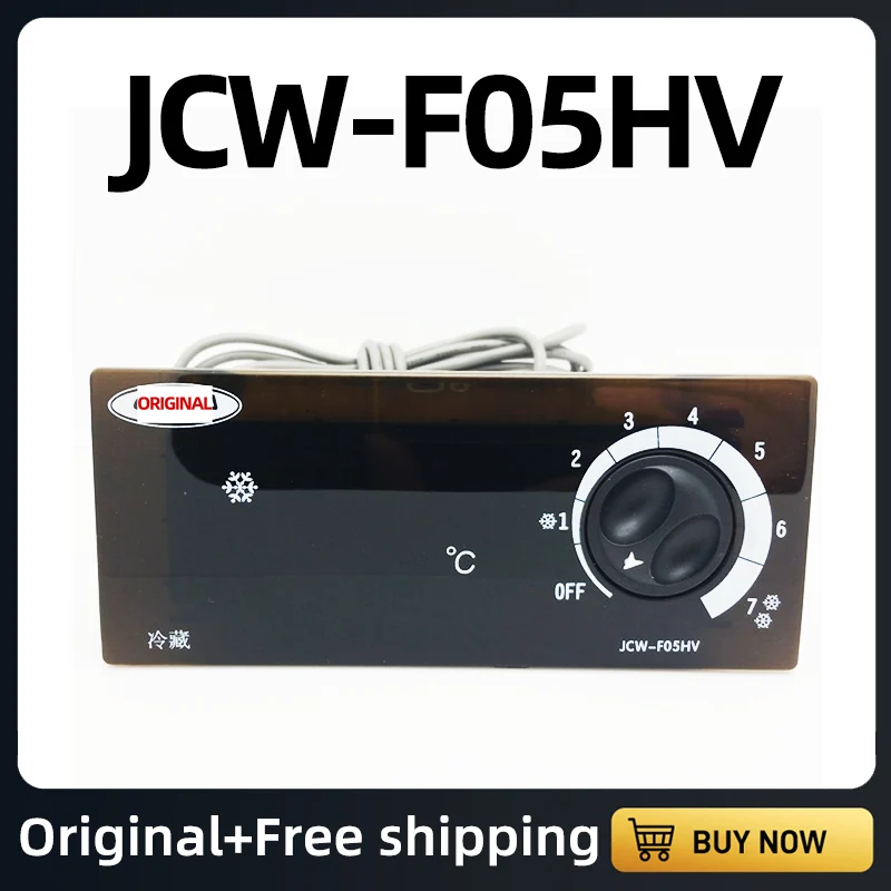 Controlador de temperatura JCW-F05HV perilla electrónica, controlador de temperatura para refrigerador de...