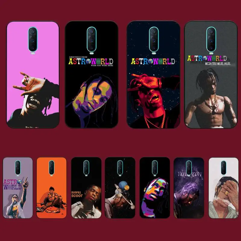 

Yinuoda Travis Scott Astroworld Phone Case for Vivo Y91C Y11 17 19 17 67 81 Oppo A9 2020 Realme c3