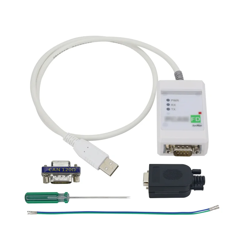 Фото FD CAN FD анализатор USB к CAN FD совместим с зеркальной фотографией №1