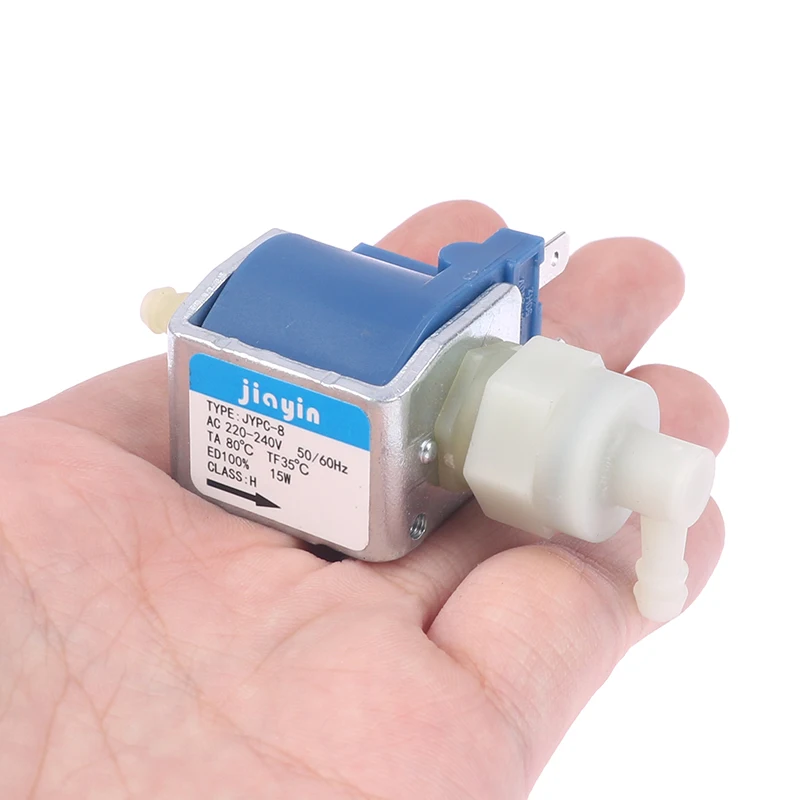 

Electromagnetic Solenoid Pump for Irons JYPC-8 220V To 240V 15W Steam Mop Garment Steamer Coffee Machine Valve Parts