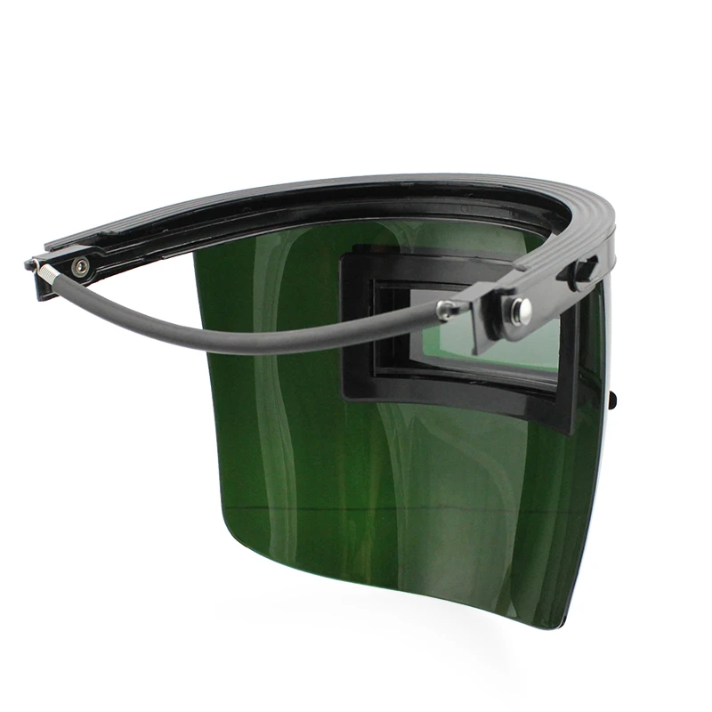 Фото CK Tech Solar Automatic Darkening Welding Mask Large View Anti-bake Face Protection Solar Power Welding Face Shield With Helmet №2