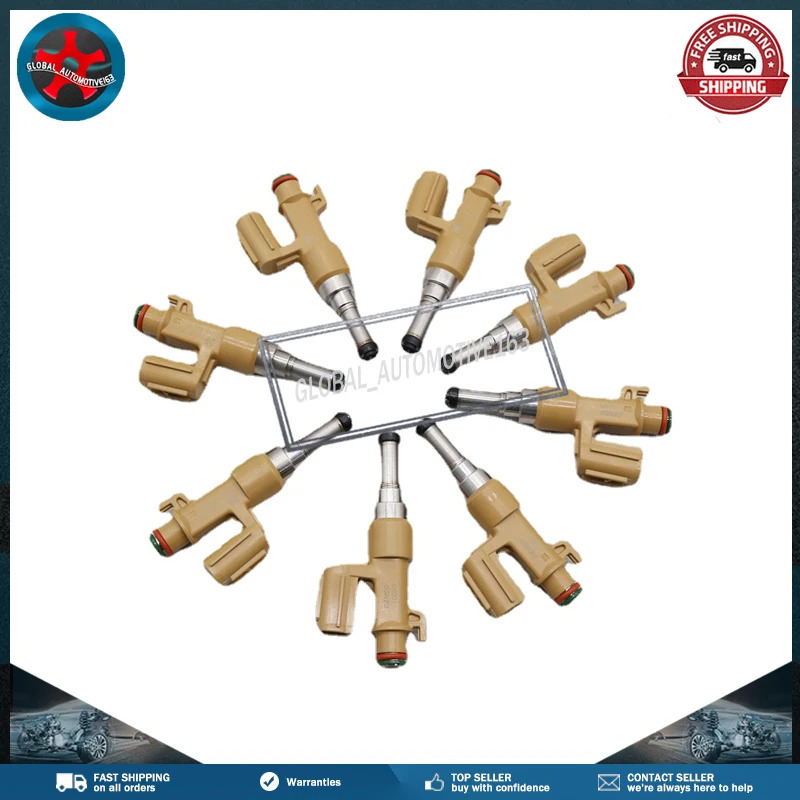 Топливные форсунки 23250-0S020 для LEXUS GX460 LX570 TOYOTA LAND CRUISER SEQUOIA TUNDRA | Автомобили и