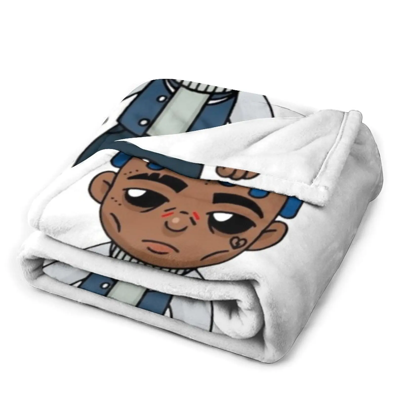 Пушистый плед xxxtentation рисунок мультфильм