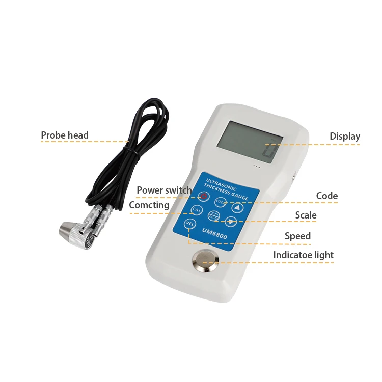 

UM - 6800 Digital прибор для измерения толщины металла