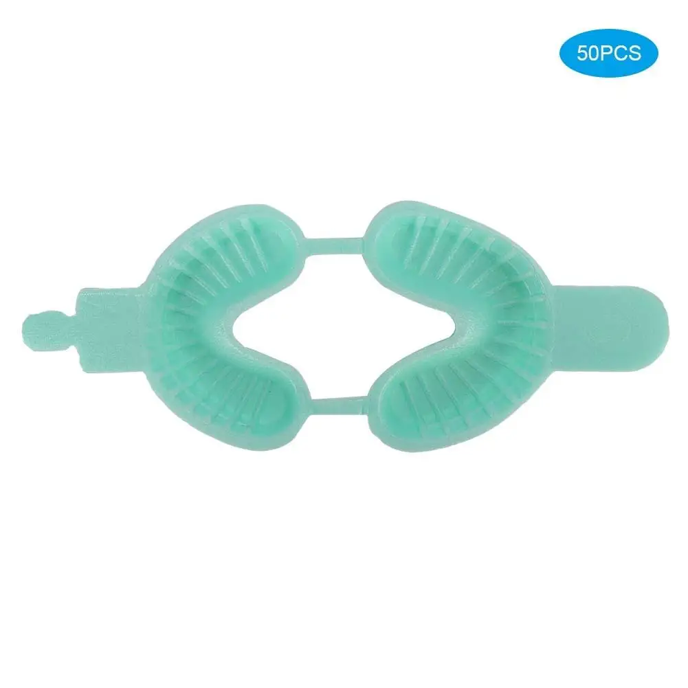 50 шт. одноразовые двойные арочные стоматологические фторидные лотки - материал EVA