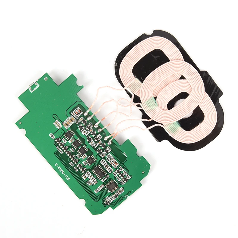 

5 В/2 а DIY 3 катушки Qi Беспроводное зарядное устройство PCBA печатная плата Qi Беспроводная зарядка стандартные аксессуары Лидер продаж