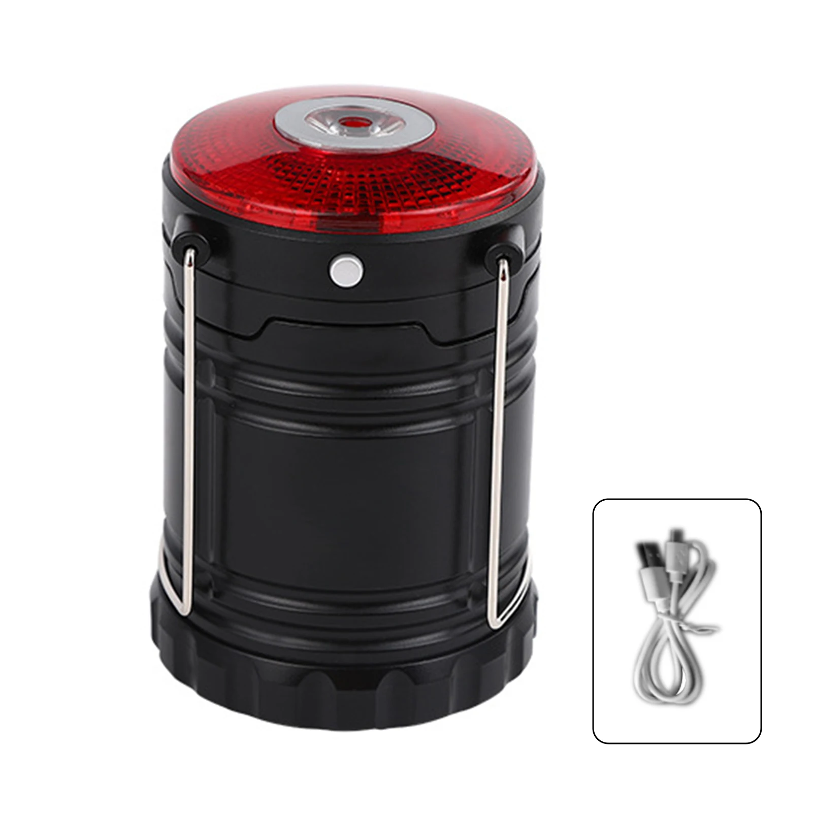 

Multifunctional Battery Powered LED Lamp Camping Light Stable ABS With Handle Retractable Travel USB Rechargeable Waterproof COB