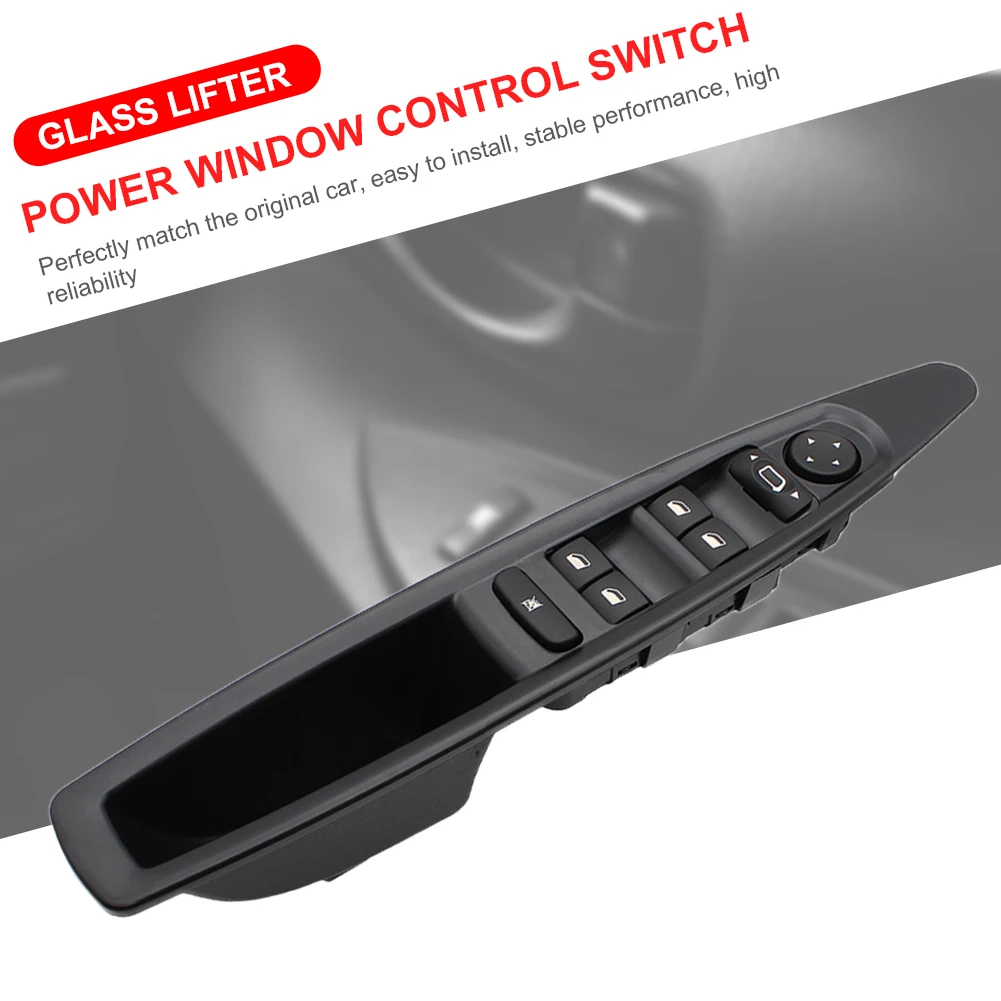 

Power Window Control Switch Foldable Electric Window Button Driver Side Window On Off for Citroen C4 2004-2007 2008 2009 2010