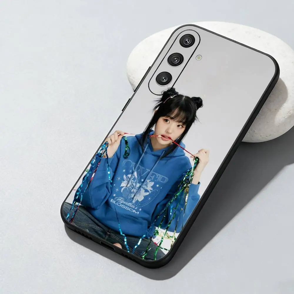 Чехол для телефона E-H-Hina QWER Jang Na-young для Samsung Galaxy A73, A72, A71, A70, A52, A51 и других моделей, мягкий черный чехол. (art.: 3920dceffdc09) - 3920dceffdc09