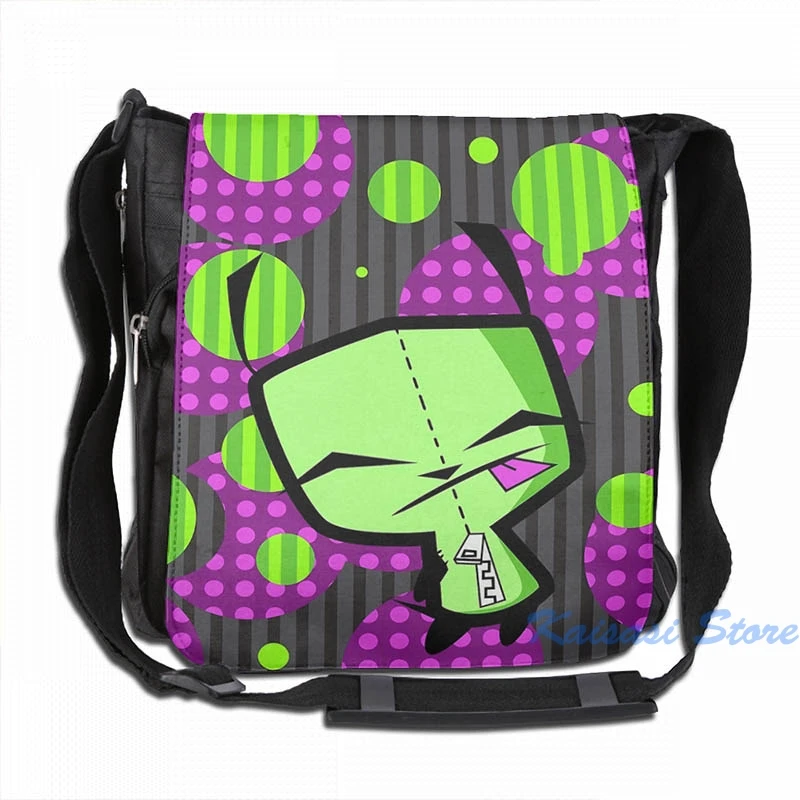 Забавный графический принт счастливой девушки от Invader Zim fanart рюкзак с USB-зарядкой