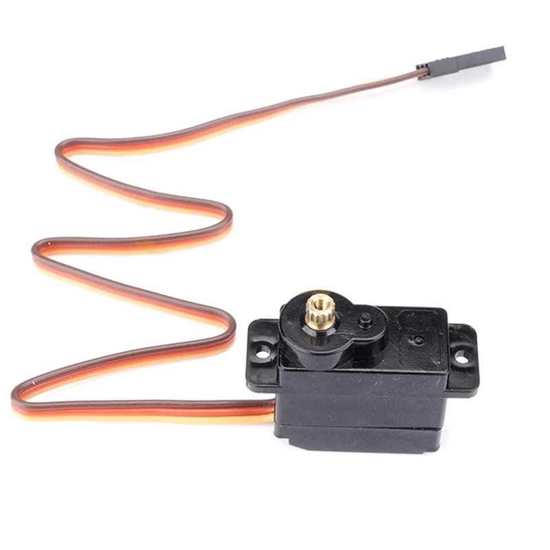 

1Pcs 4.8V-6V Metal Gear Servo for 1/24 RC Crawler Car Axial SCX24 90081 AXI00001 Upgrade Parts Accessories