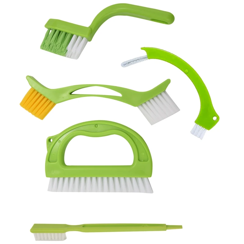 

Щетки для плитки,(5 в 1) щетка для чистки раствора, щетка для скраба для соединения плитки с ручкой, для душа, кухни, швов, полов