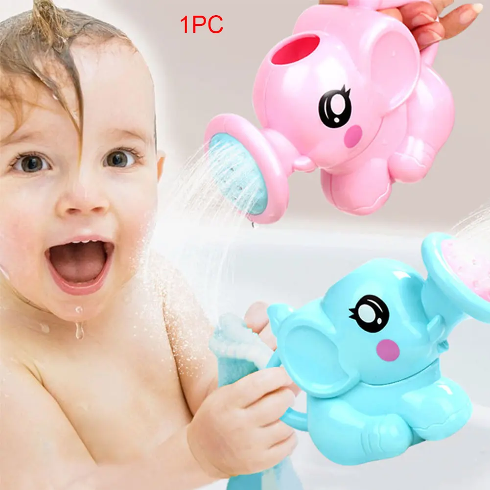 

Children Toy Watering For Kids Pot Baby Shower Plastic Cartoon Elephant