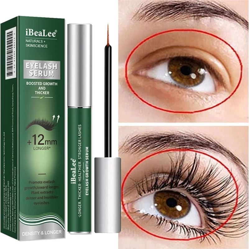 

7 Days Fast Eyelash Growth Serum Natural Eyelash Enhancer Longer Fuller Thicker Lashes Hair Growth Products Eye Care Makeup