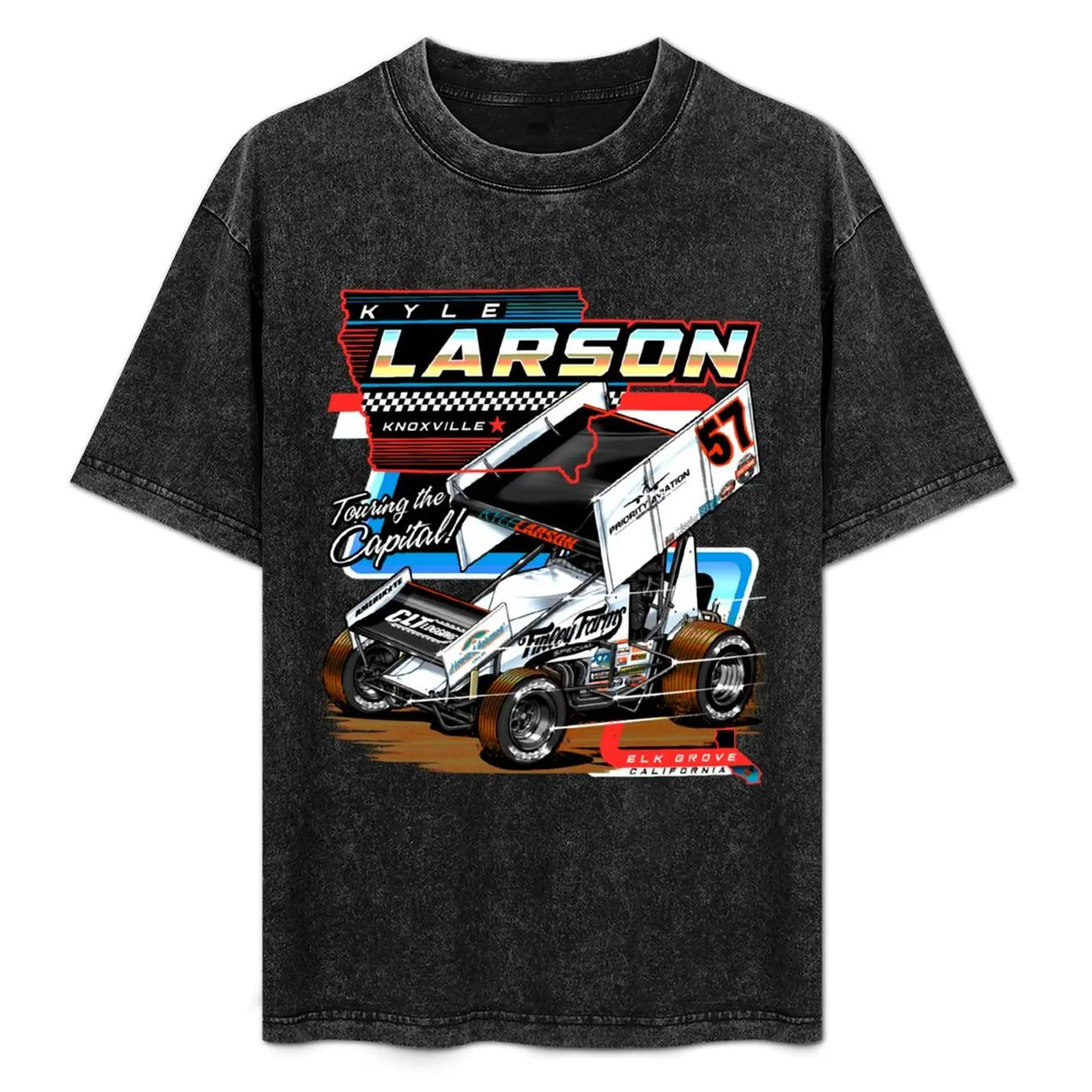 KYLE LARSON Active футболка Kyle Larson для мальчиков с животным принтом забавные костюмы