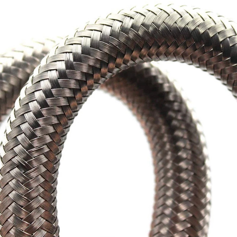 8 шт. 12-дюймовые гибкие удлинители стержня клапана из нержавеющей стали шины