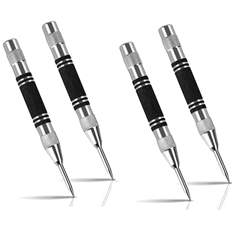 

1Set Heavy Duty Automatic Center Punch Woodworking Tools With Adjustable Effect Stamp For Metal Or Wood