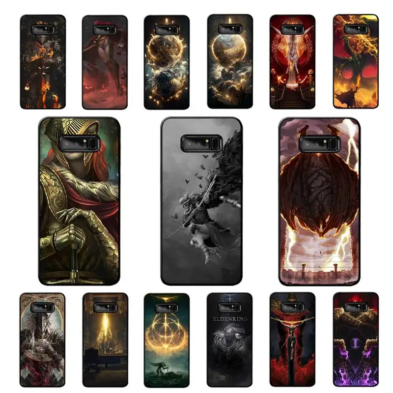 

YNDFCNB Elden Ring Phone Case for Samsung Note 5 7 8 9 10 20 pro plus lite ultra A21 12 02