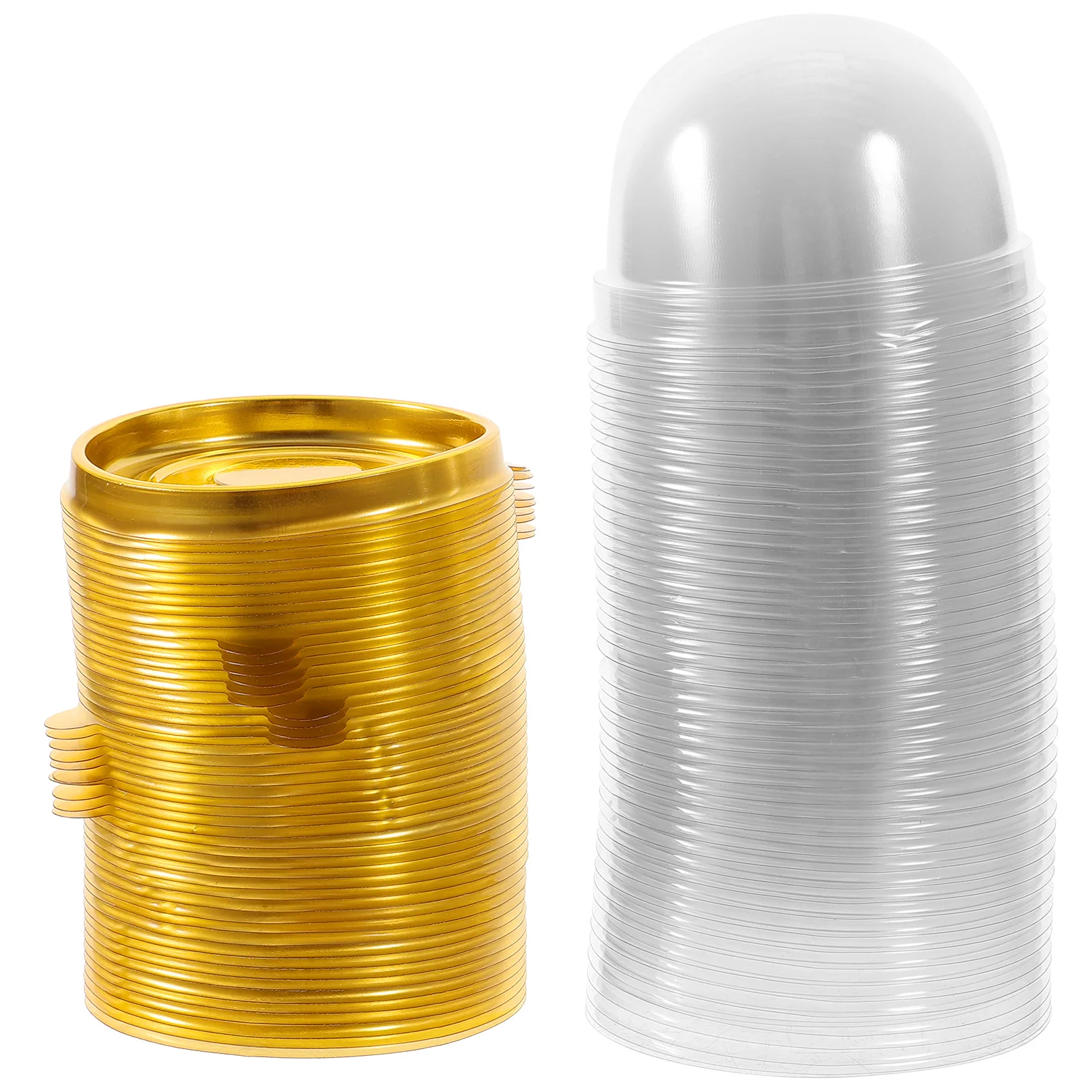 100 шт. упаковка для торта поднос фруктов купольные коробки кексов лунный