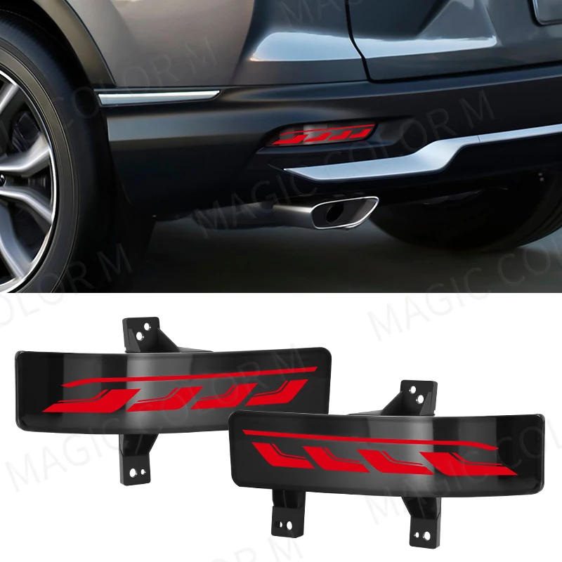 

Honda CRV CR-V 2020 2021 Светодиодный Отражатель Заднего Бампера, Динамический Указатель Поворота, Предупредительный Стоп-сигнал