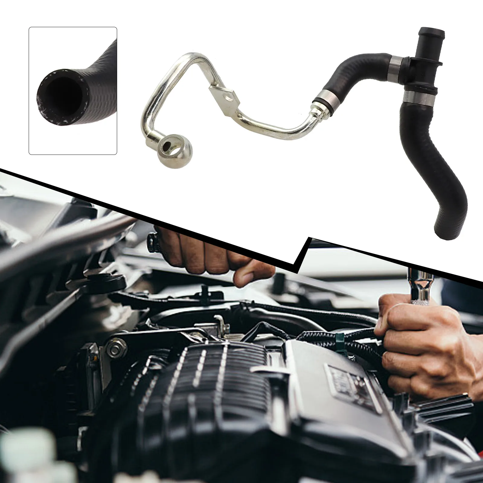 

High Performance Turbocharger Engine Coolant Return Hose Pipe for Mini R56 R60 11539845352 Enhanced Functionality