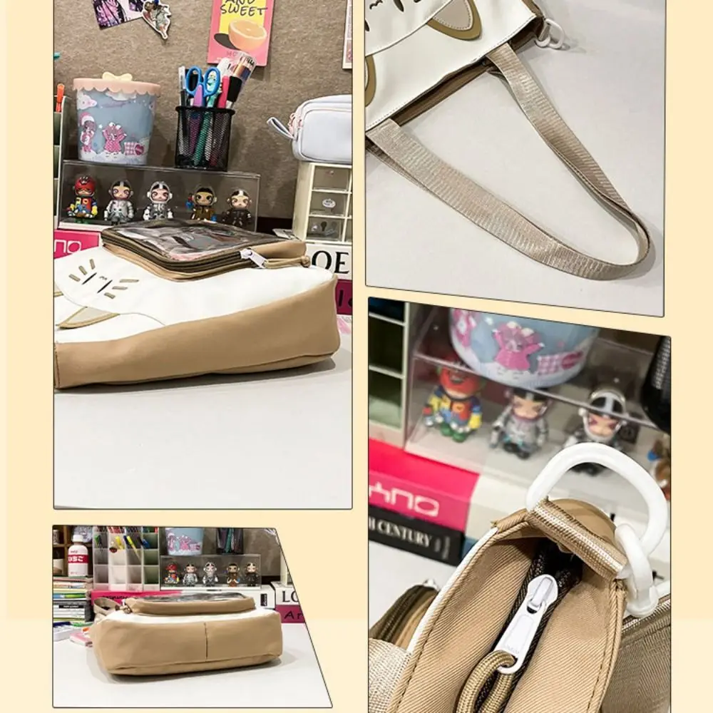 Сумка на молнии Kawaii Cat Itabag нейлоновый идол прозрачные карманные рюкзаки для