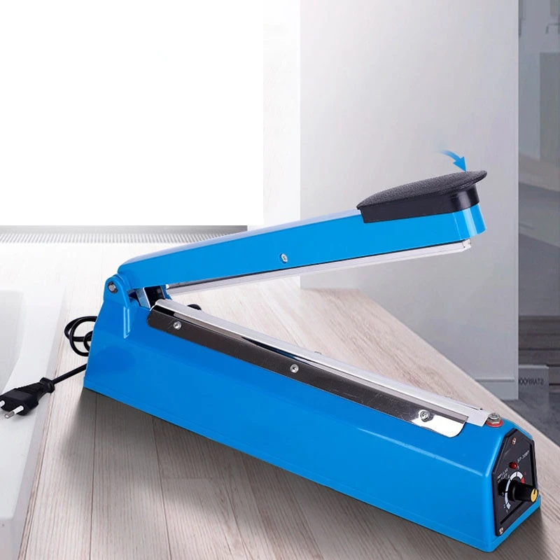

Impulse Food Sealer Hand Pressure Heat Sealing Machine Manual Household Plastic Bag Packing Machine Kitchen Tool EU Plug