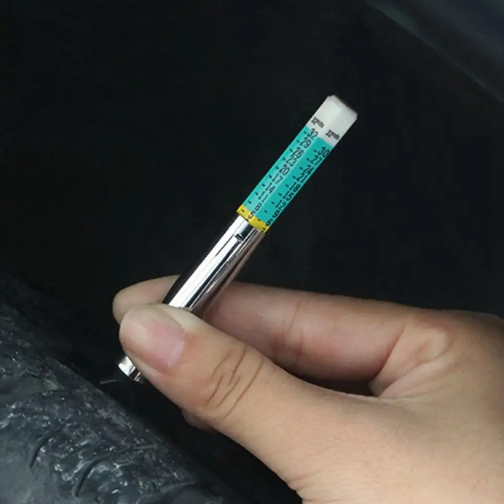 25 мм автомобильная двусторонняя цифровая измерительная ручка линейка для шин