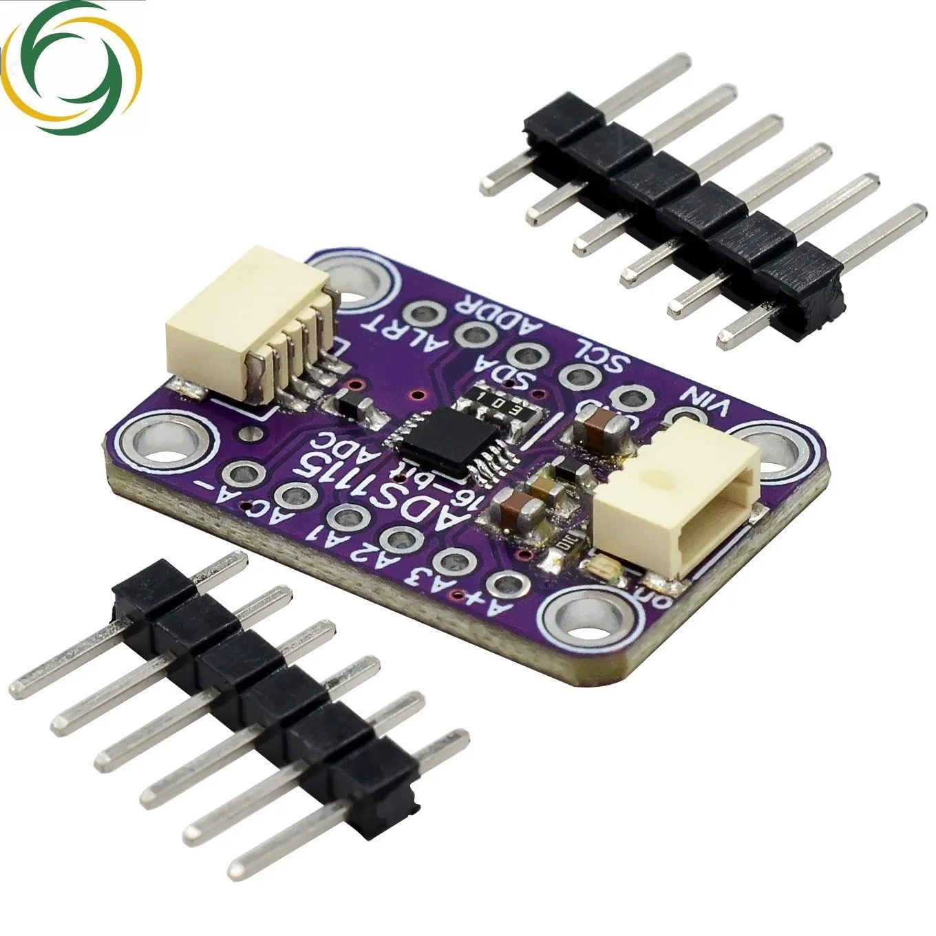

ADS1115 16-bit ADC- 4-channel with programmable gain amplifier -STEMMA QT/Qwiic