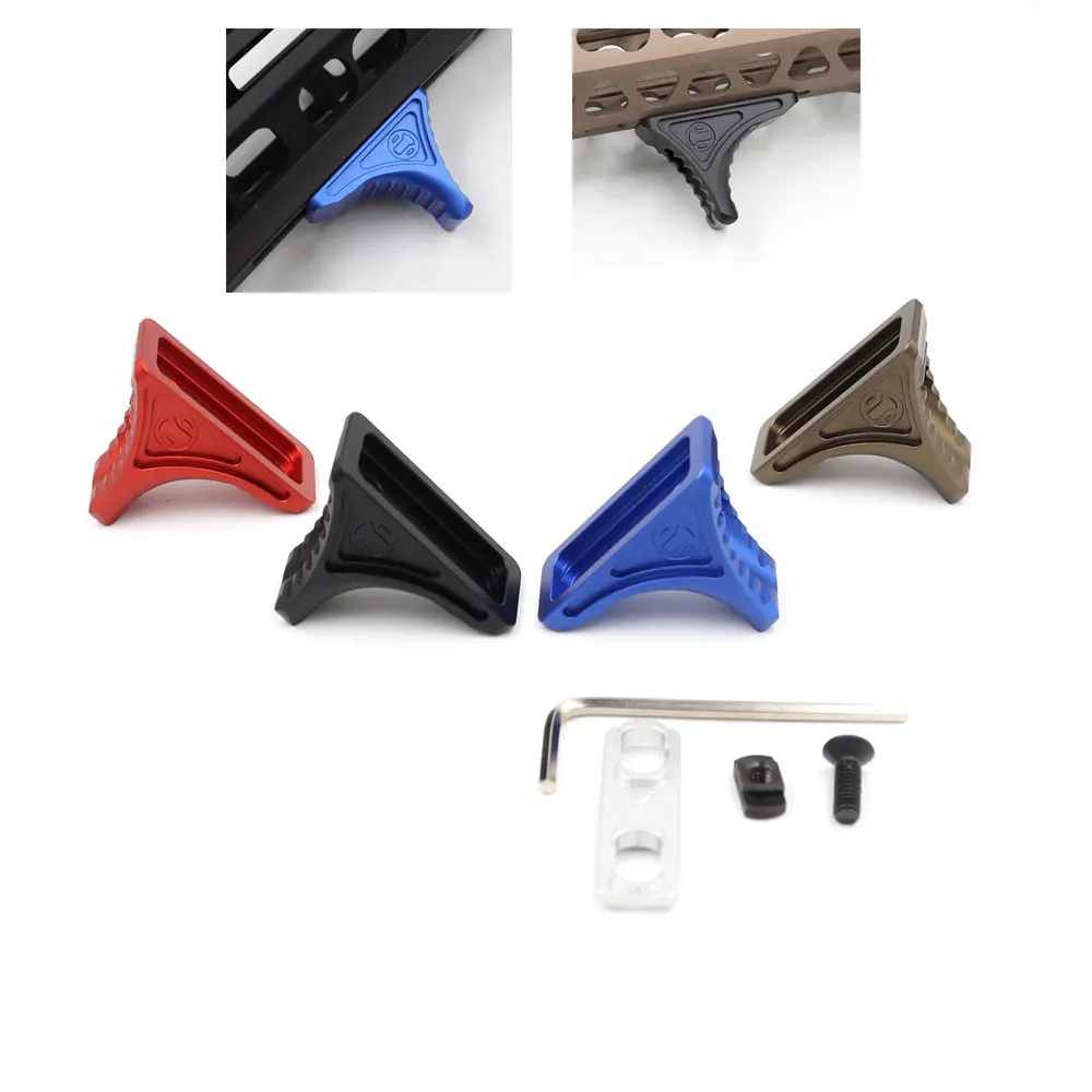 

Тактический Мини двунаправленный M-Lok Keymod ручной упор, рыболовный захват, подставка для защиты рук AR15, аксессуары для винтовки, Прямая постав...