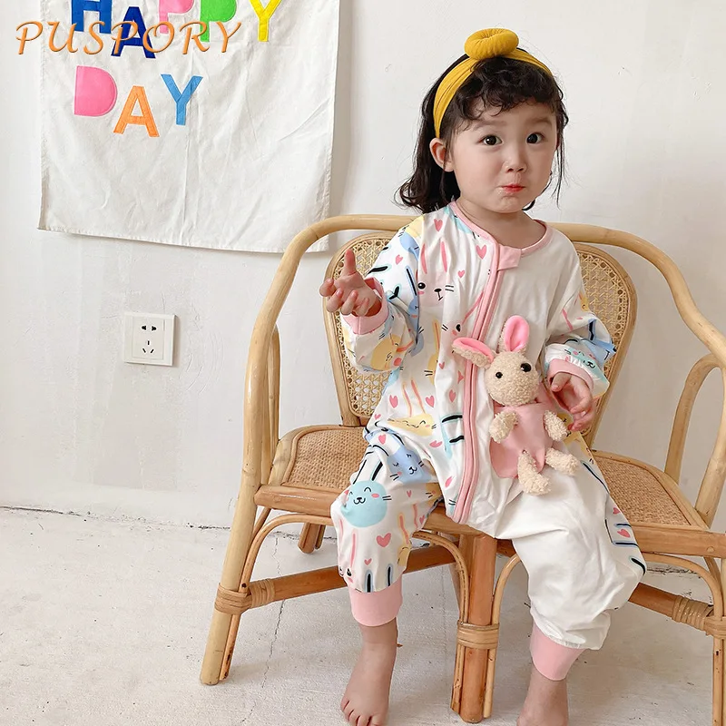 

Детский спальный мешок, доступно четыре сезона, хлопковый мультяшный спальный мешок для мальчиков и девочек, съемная кукла, детский спальны...