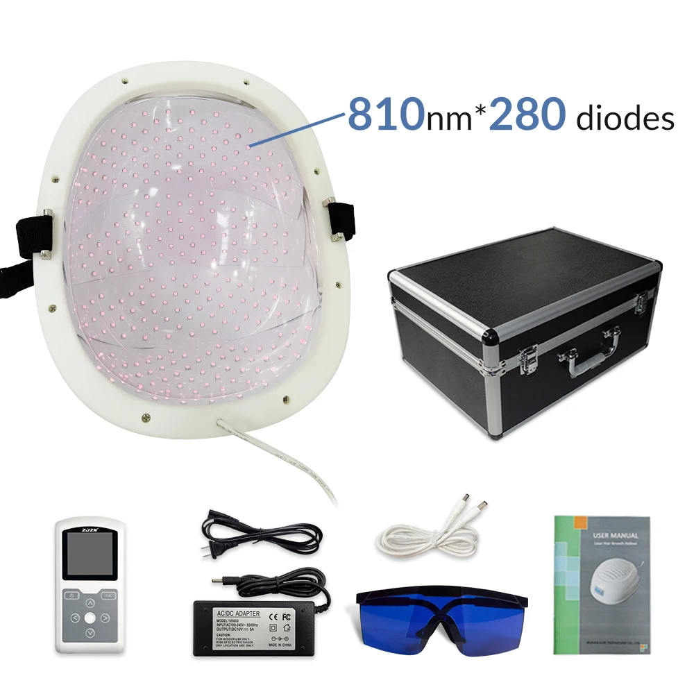 ZJZK Neuriva Brain Health 810nmx280диоды красный эритромозговой реабилитационный стимулятор