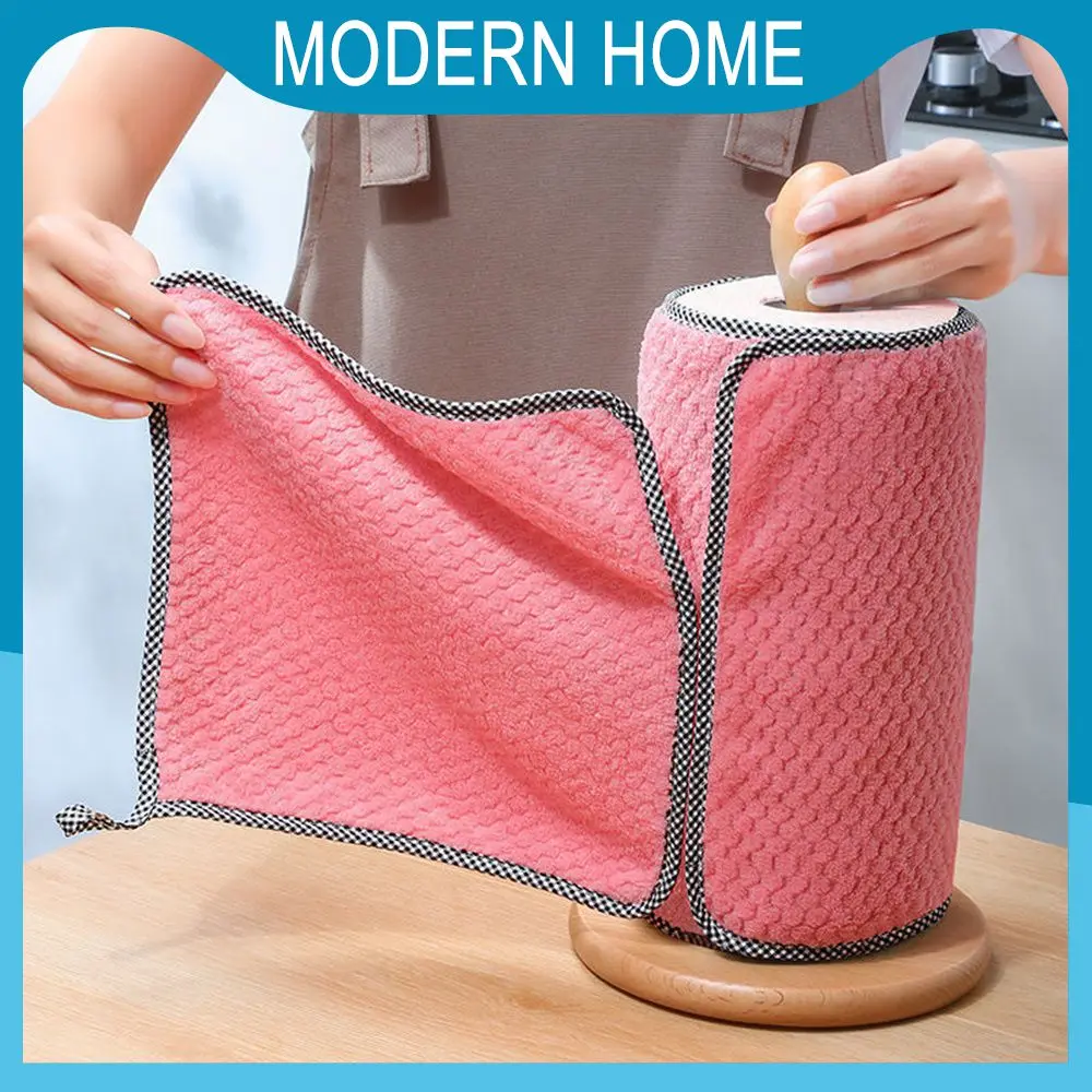 

Microfiber Table-cleaning Dishwashing Cloth Dishwashing Towel Kitchen Dishcloth Household Accessories Oil-free Thickened