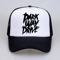 parkway drive metalcore punk rock baseball cap high quality print letter cool summer baseball mesh net trucker cap