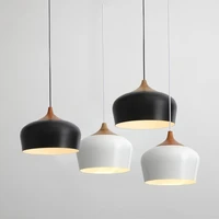 postmodern minimalist pendant lamp mini led chandelier white black hanging light for kitchen dining room bedroom living room new