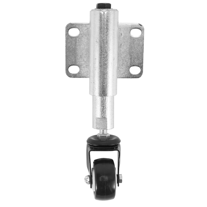 Gate Stem Wheel 2 Inch Pu Spring Loaded Swivel Caster Heavy Duty 110 Lbs Load Capacity | Caster/Camber Kits