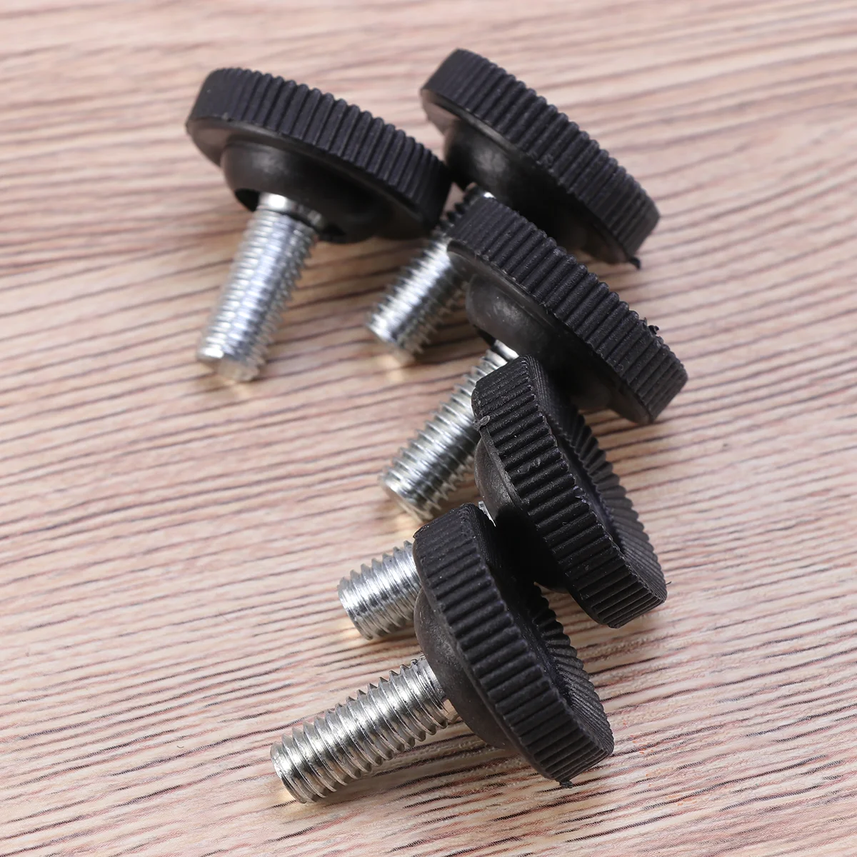 

12 PCS M8 Screws Chair Levelers Furniture Leveling Feet Adjustable Desk Legs Adjusters Riser