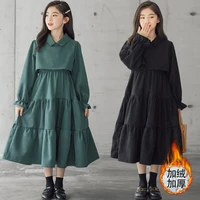 autumn and winter ladies dresses girls fashionable a line skirts corduroy cotton childrens thick warm skirts %e3%80%81dress