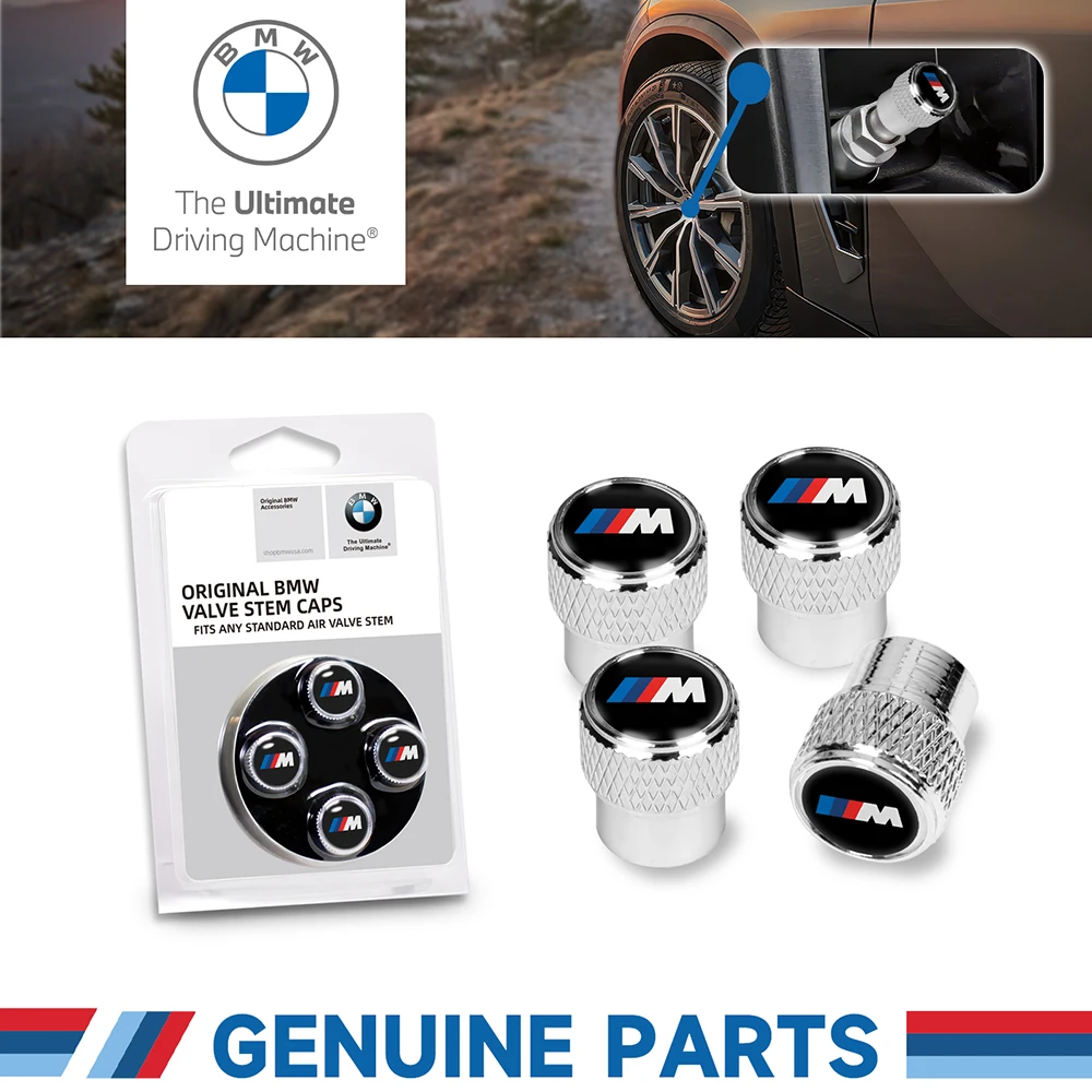 

4 шт. автомобильный клапан для шин, металлическая крышка клапана из алюминиевого сплава для BMW M X3 X5 X6 E90 E70 F30, автоаксессуары
