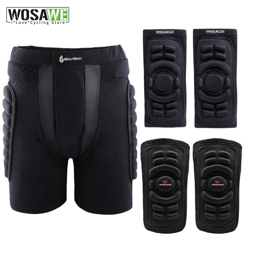 

WOSAWE Snowboard skateboard Moto Sports Protective Gear Hip Pad Motocross Off Road MTB Bike Skating Ski Hockey Armor Shorts Men