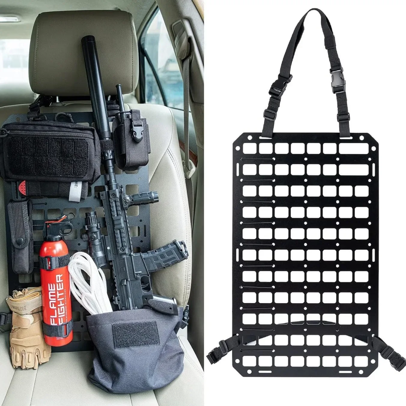 Тактическая автомобильная многофункциональная стойка для хранения устройств