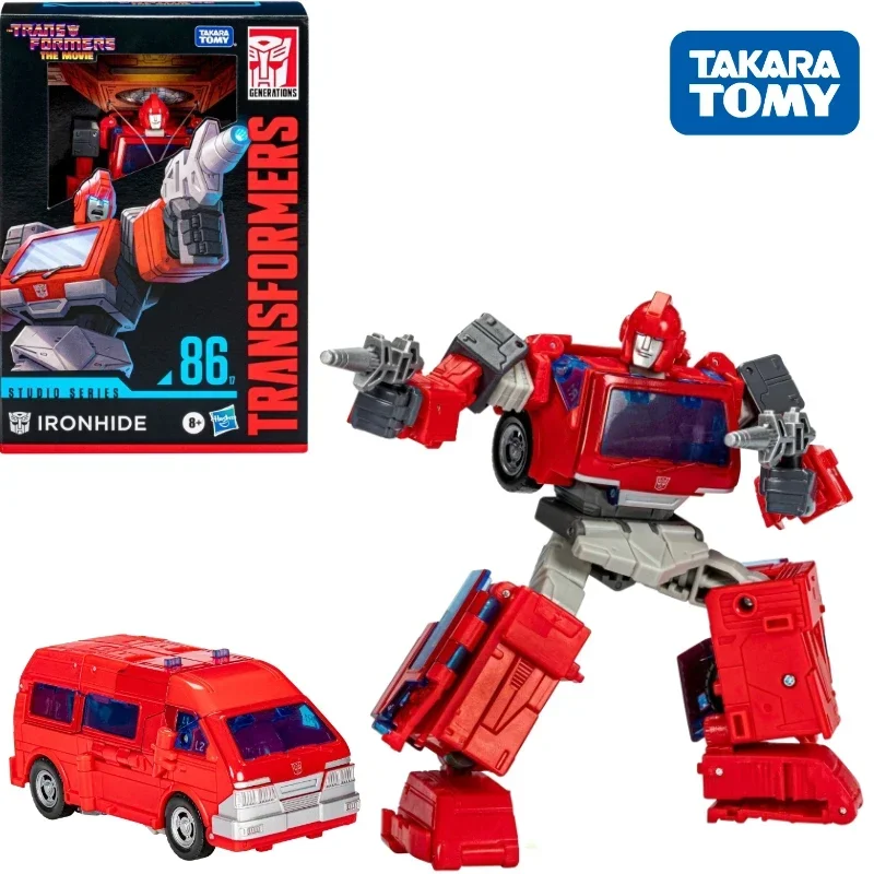В наличии Takara Tomy Transformers SS Series SS-86 17-V Class Ironhide Аниме Персонаж Фигурка Модель Игрушка